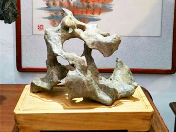 奇石红木底座-虚拟座